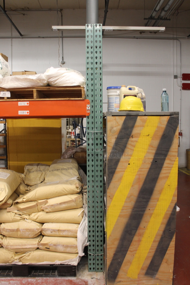 ALL ONE MONEY! Lot of Orange and Green Metal Pallet Racking. Does Not Include Contents. BUYER MUST REMOVE. - Image 2 of 5