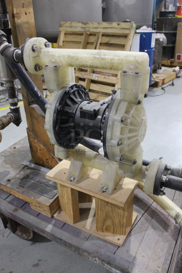 DB2988 Metal Commercial Compressor on Cart. - Image 3 of 6