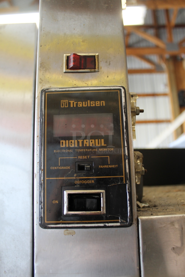 Traulsen RRI-2-12 LUT Stainless Steel Commercial 2 Door Roll In Rack Cooler Merchandiser. 115 Volts, 1 Phase. Tested and Working! - Image 4 of 6