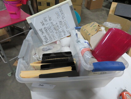 One Lot Of Misc.
