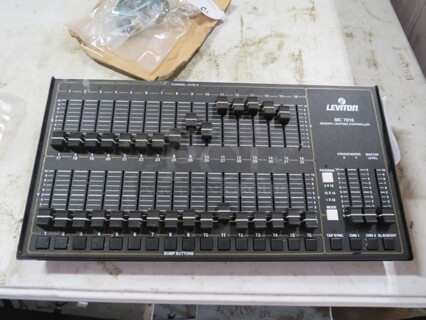 One Leviton Memory Lighting Controller. #MC7016