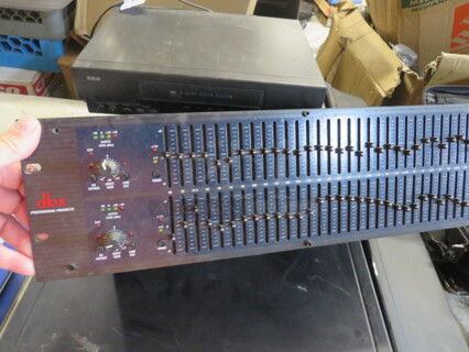 One DBX 1231 Graphic Equalizer. $519.00
