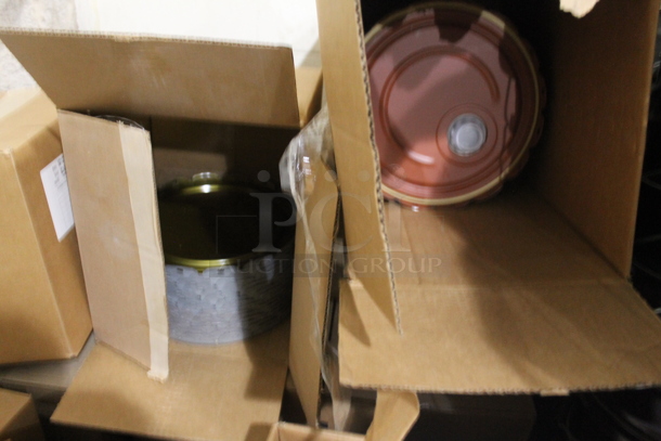 ALL ONE MONEY! PALLET LOT of Metal Buckets and Poly Lids. BUYER MUST REMOVE. - Image 2 of 4