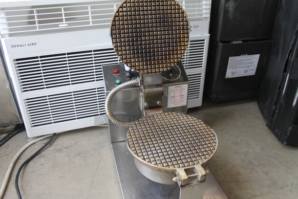 Gold Medal 5020C Stainless Steel Commercial Countertop Waffle Cone Maker. 120 Volts, 1 Phase. Tested and Working! - Image 2 of 5