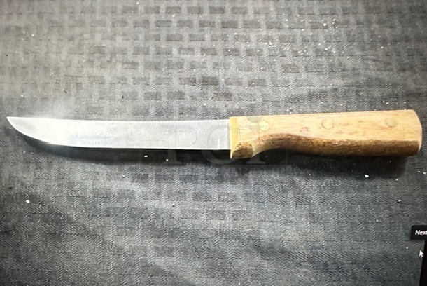 One Chef Knife. 