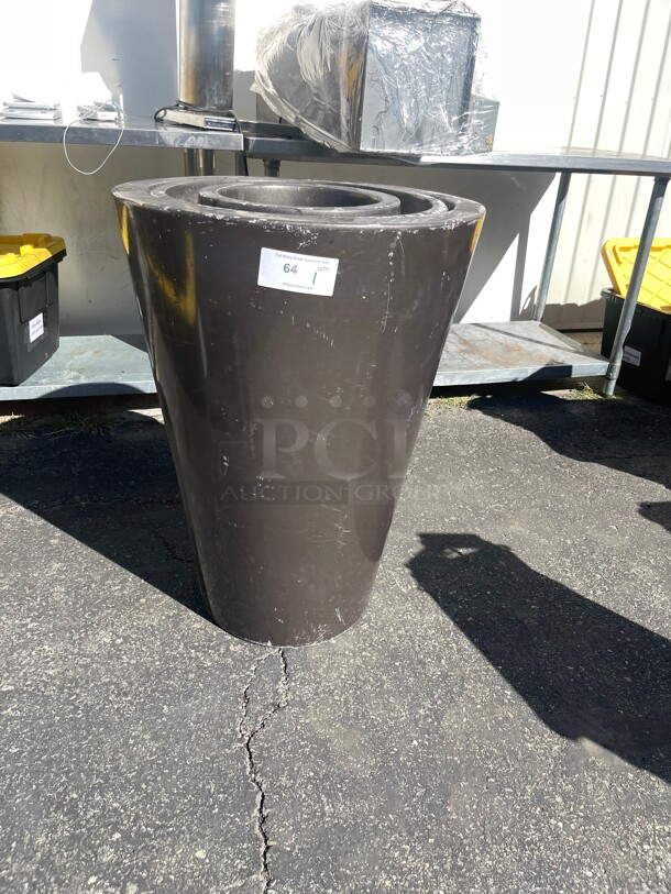 Commerical Patio Trash Receptacles  - Image 1 of 5