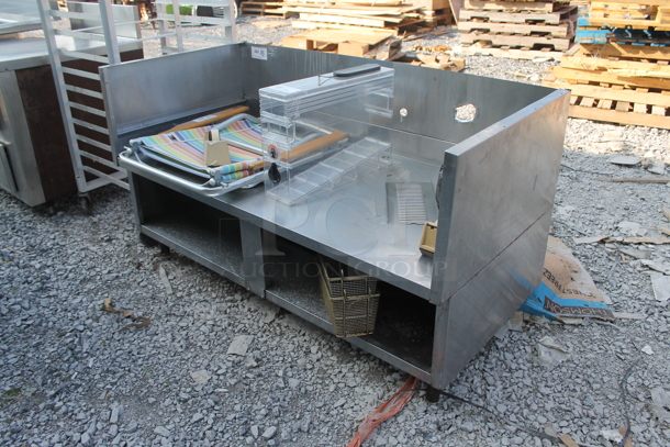Stainless Steel Commercial Equipment Stand w/ Under Shelf. Does Not Include Contents. - Image 2 of 3