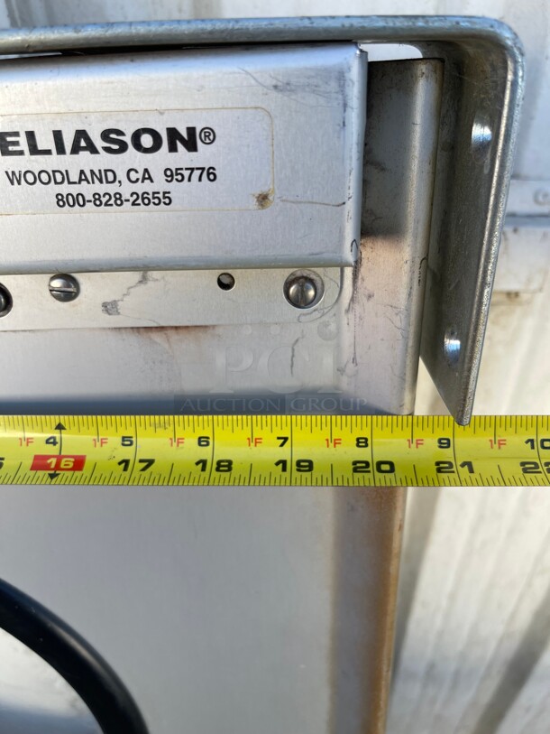 Nice! Eliason Kitchen Swing Door NSF Complete With Brackets - Image 7 of 9