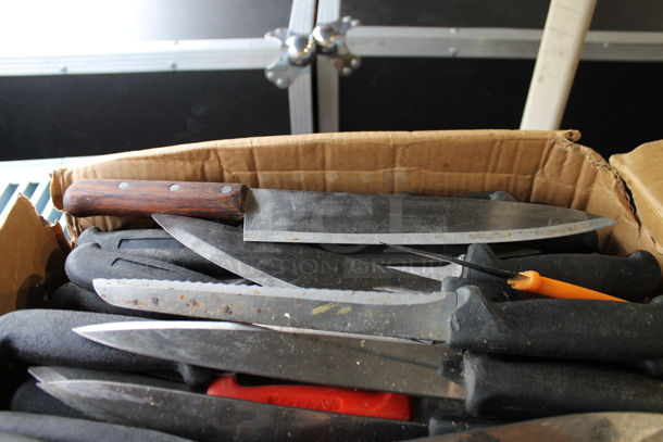 55 SHARPENED Stainless Steel Knives Including Chef Knives. 55 Times Your Bid! - Image 2 of 4