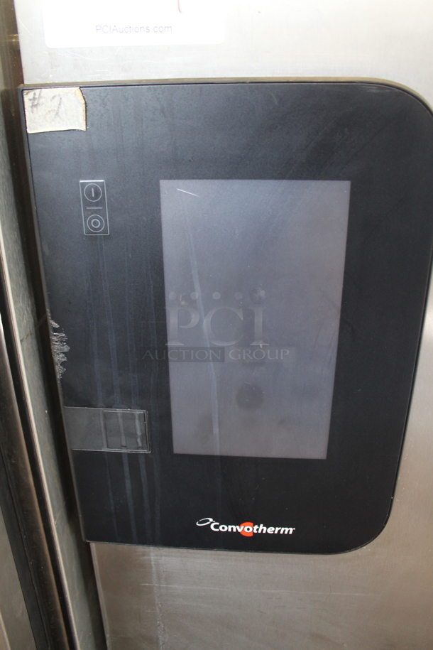 Convotherm C4eT 6.20 GS Stainless Steel Commercial Natural Gas Powered Combination Convection Oven on Stainless Steel Equipment Stand w/ Commercial Casters. 68,200 BTU. - Image 2 of 5