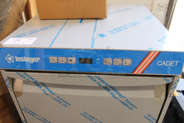 BRAND NEW! 2023 Insinger Cadet CD Stainless Steel Commercial Undercounter Dishwasher. 208 Volts, 1 Phase.  - Image 4 of 6