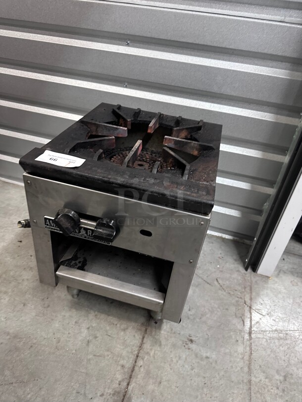 Working! American Range SPSH-18 1 Burner Commercial Heavy Duty Stock Pot Range, Natural Gas NSF Tested and Working! - Image 1 of 9