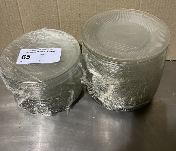 Clear Salad Plates, 7.5" - Image 1 of 1
