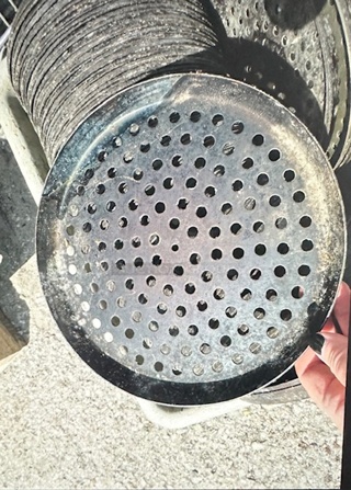 One Lot Of 10 Inch Pizza Pans.