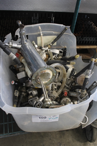 ALL ONE MONEY! Lot of 2 Tap Beer Tower and Various Couplers and Hose Pieces