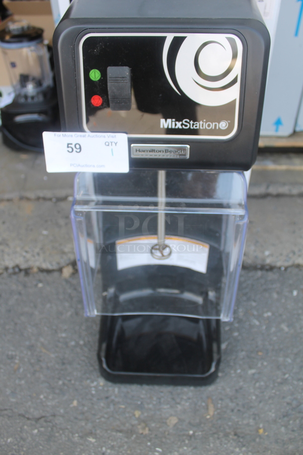 LIKE NEW! Hamilton Beach HMD880 MixStation Heavy-Duty Drink Mixer with 1/3 HP Induction Motor. 120 Volts, 1 Phase. Unit Has Only Been Used a Few Times! 
 Tested and Working! - Image 4 of 8