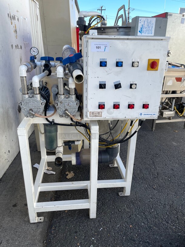 Brand New! Vacuum Central 44RN Commercial Sewage System 115/230 Volt NSF Tested and Working! - Image 6 of 12