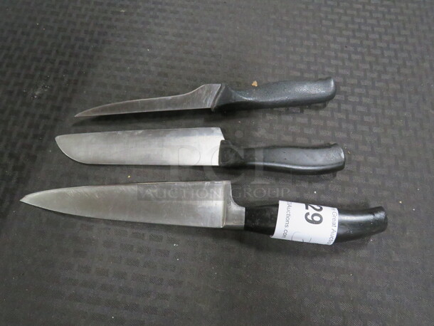 Assorted Chef Knife. 3XBID - Image 1 of 1
