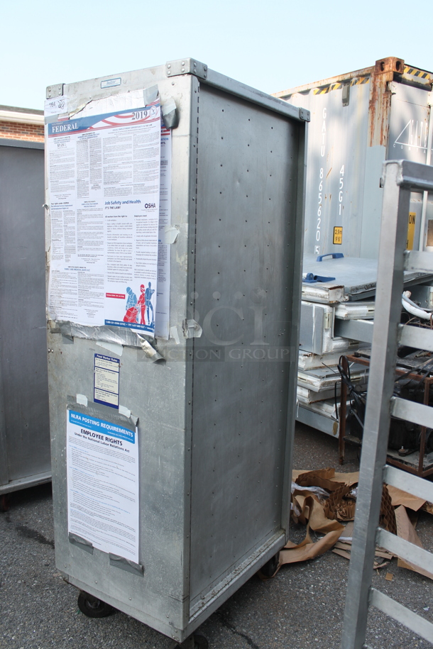 Rucksco Metal Commercial Enclosed Pan Transport Rack on Commercial Casters. - Image 3 of 3