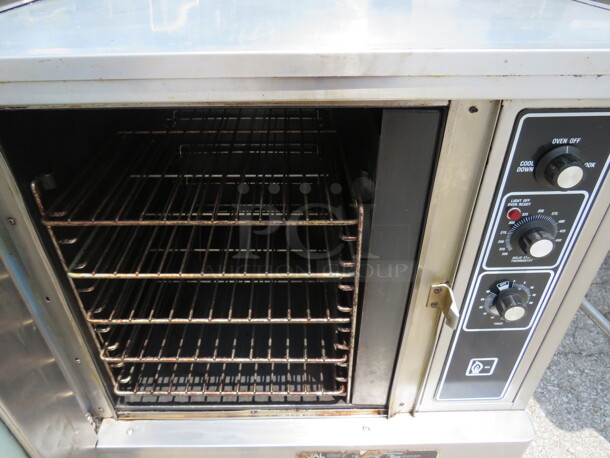 One Blodgett Half Size Electric Convection Oven With 5 Racks. 30X28X41 - Image 2 of 2