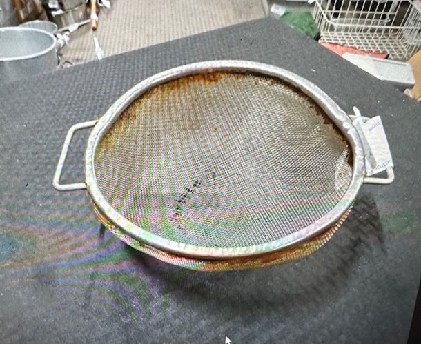 One 8 Inch Mesh Strainer. - Image 1 of 1