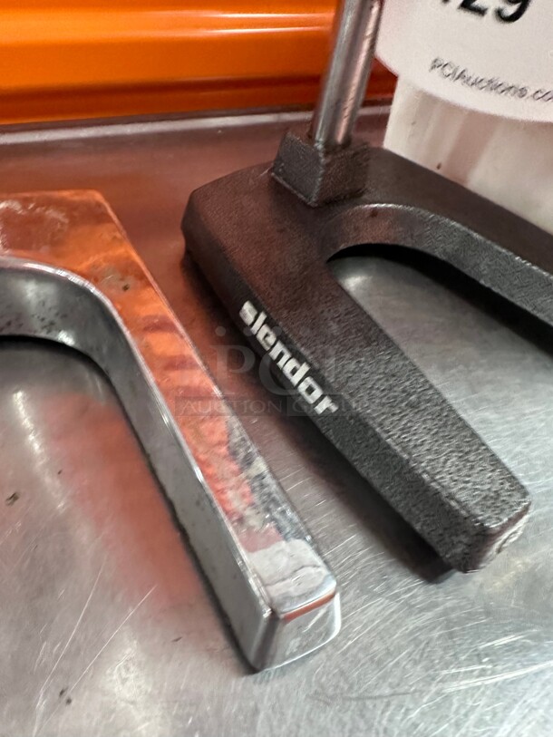 Clean! Assorted Commercial Cast Aluminum Black Lever Pull Citrus Press Heavy Duty NSF  - Image 5 of 6