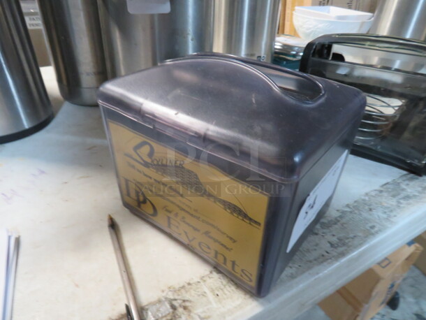 One Cascades Tabletop Napkin Dispenser. - Image 1 of 1