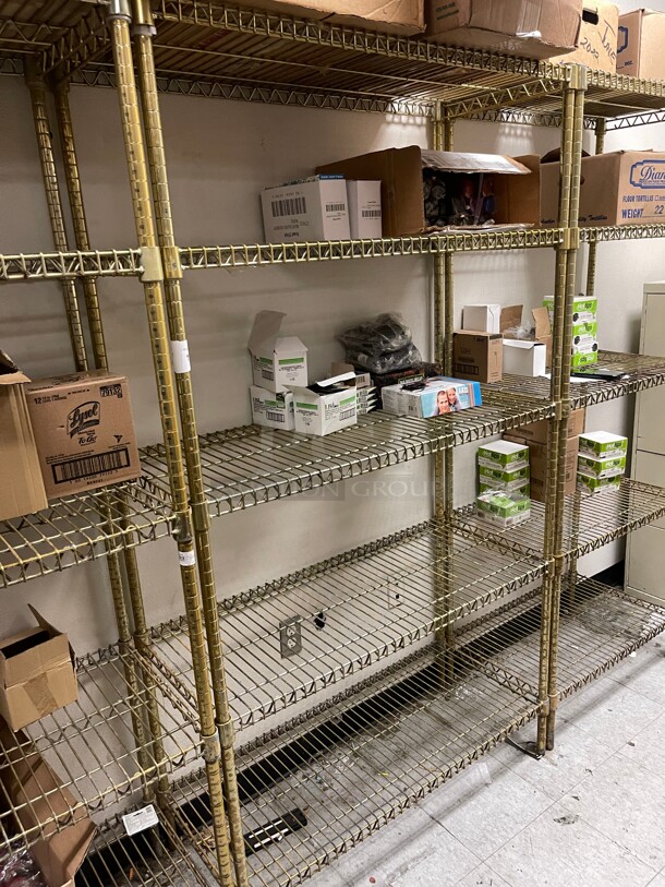Clean! Stainless Steel Commercial Shelf NSF Gold Color - Image 1 of 5