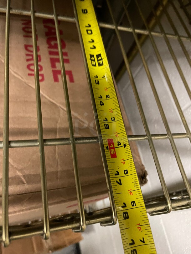 Clean! Stainless Steel Commercial Wire Shelf NSF Great For Food Storage Gold Color - Image 4 of 4