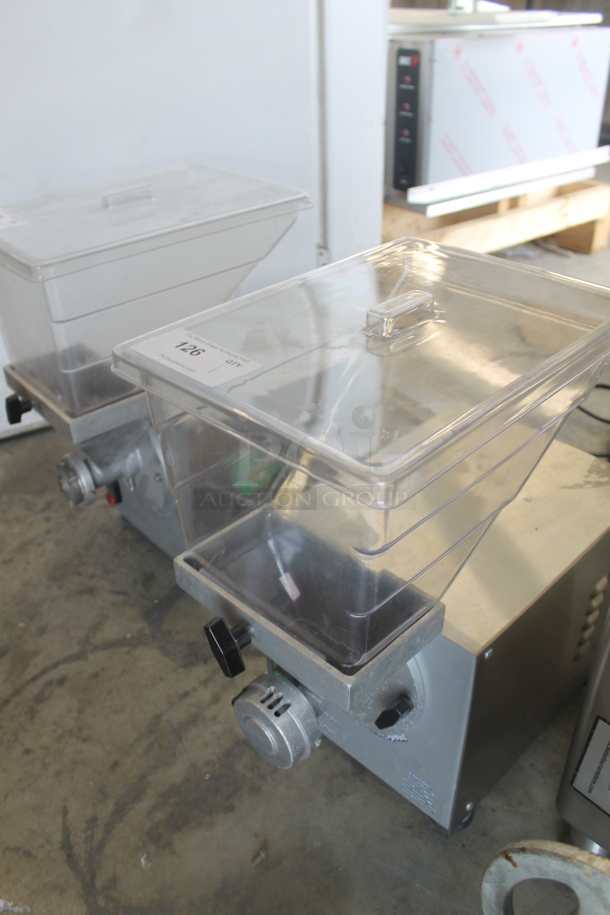 2016 Olde Tyme PN2 Stainless Steel Commercial Countertop Nut Grinder. 115 Volts, 1 Phase. Tested and working! - Image 3 of 5