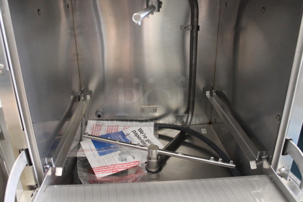 LIKE NEW! 2022 Noble Warewashing Wareforce UL-30 Energy Efficient Stainless Steel Commercial High Temperature Hi Temp Undercounter Dishwasher. 115 Volts, 1 Phase. Unit Has Only Been Used a Few Times! Tested and Working! - Image 6 of 8