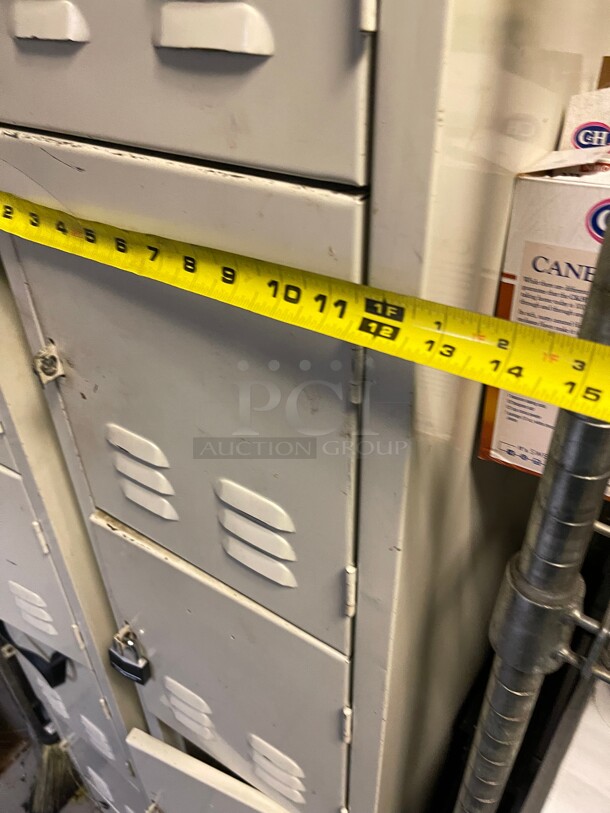 Commercial Employee Lockers NSF Great For Any Restaurant Kitchen  - Image 4 of 5