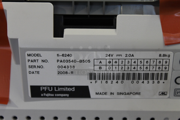 Fujitsu FI-6230 Scanner. - Image 3 of 5