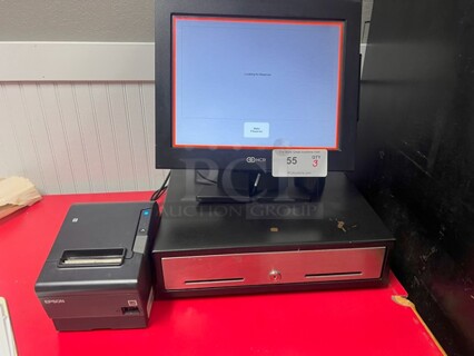 NCR Monitor and Epson Printer, Cash Drawer NOT Included