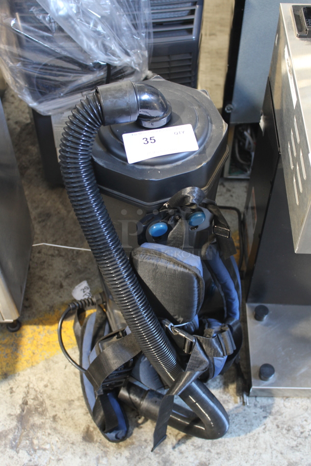 Lavex PP1006 Janitorial Backpack Vacuum Cleaner. 120 Volts, 1 Phase. Tested and Working! - Image 1 of 3