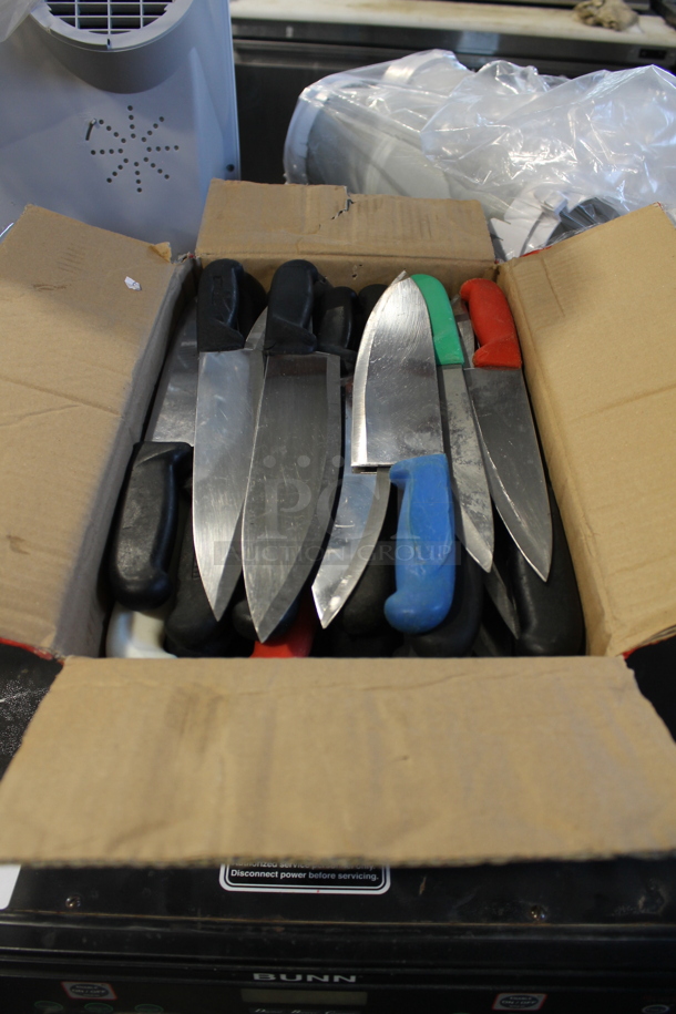 75 SHARPENED Stainless Steel Knives Including Chef. 75 Times Your Bid! - Image 1 of 1