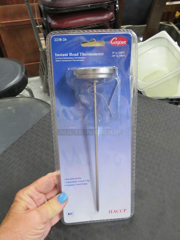 One NEW Instant Read Cooper Thermometer. #2238-26 - Image 1 of 1