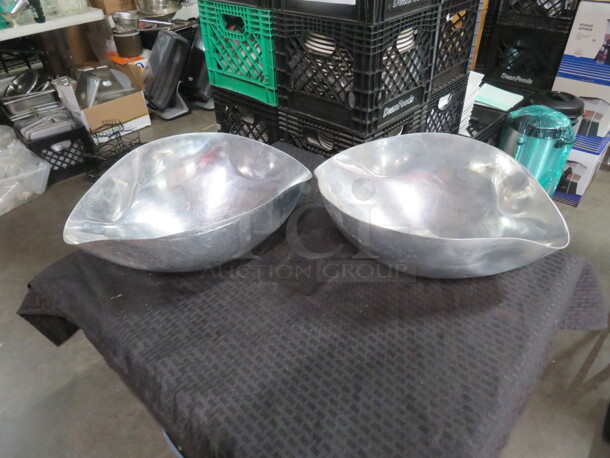 16X12 Silver Catering/Display/Serving Bowl. 2XBID - Image 1 of 2