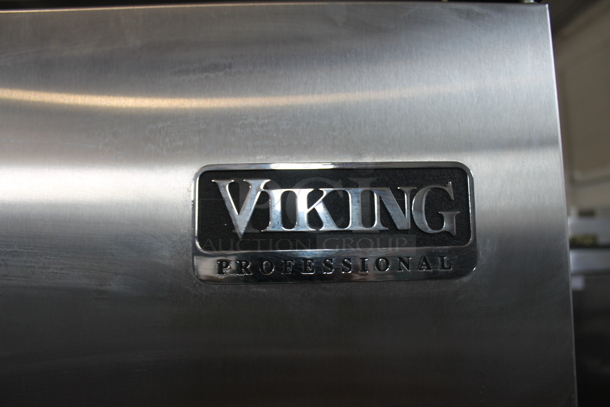 Viking Professional Stainless Steel Commercial Single Door Reach In Cooler. 115 Volts, 1 Phase. Tested and Powers On But Does Not Get Cold - Image 2 of 11