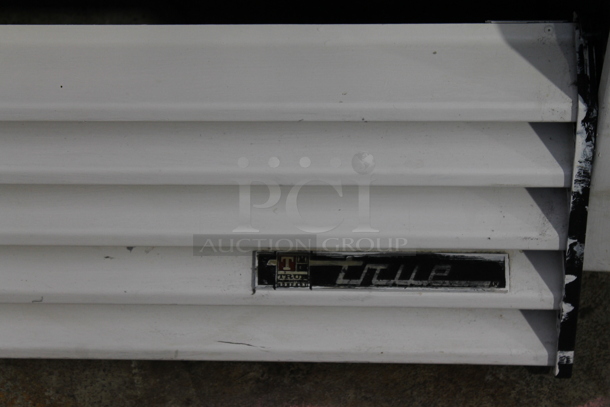 True GDM-69 Metal Commercial 3 Door Reach In Cooler Merchandiser w/ Poly Coated Racks. 115 Volts, 1 Phase. Tested and Does Not Power On - Image 2 of 6