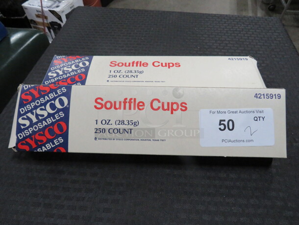1oz Souffle Cup/Condiment Cup. 250 ct. 2XBID