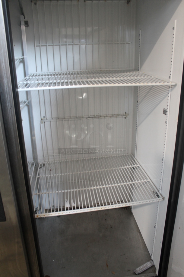 2013 True T-49F ENERGY STAR Stainless Steel Commercial 2 Door Reach In Freezer w/ Poly Coated Racks. 115 Volts, 1 Phase. Tested and Working! - Image 7 of 9