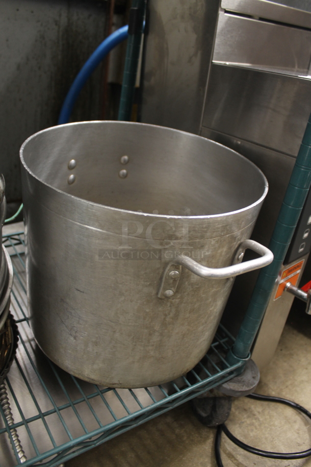 ALL ONE MONEY! Two Tier Lots of Various Items Including Metal Skillets, China Cap Strainer and Stock Pot - Image 7 of 7