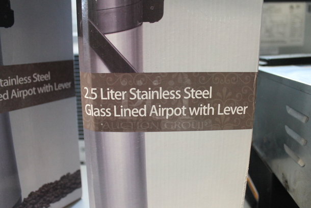 2 BRAND NEW IN BOX! Choice Stainless Steel Airpots. 2 Times Your Bid! - Image 4 of 6