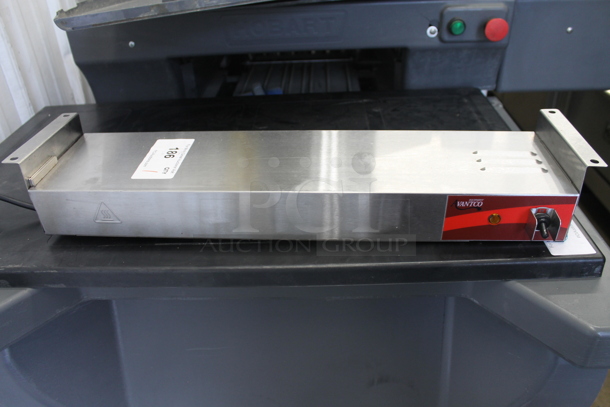 Avantco 177SW24TCP Stainless Steel Commercial Heat Strip. 120 Volts, 1 Phase.  - Image 1 of 5