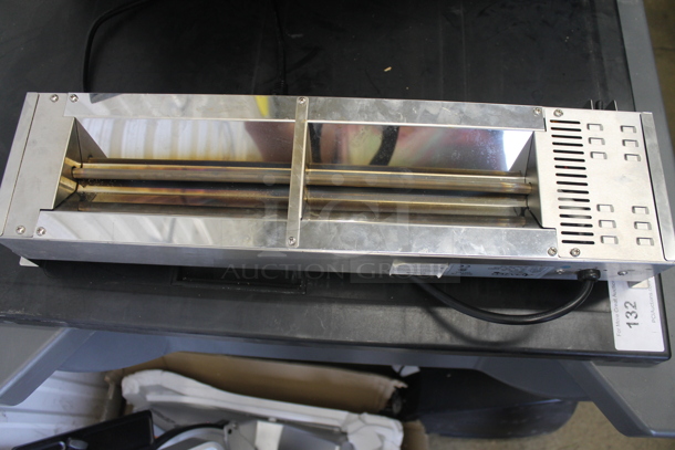 Avantco 177SW24TCP Stainless Steel Commercial Heat Strip. 120 Volts, 1 Phase.  - Image 4 of 5