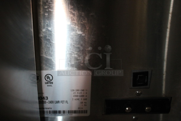 2016 Bunn Model DUAL SH DBC Stainless Steel Commercial Countertop Dual Coffee Machine w/ Hot Water Dispenser, 2 Stainless Steel Brew Baskets and 2 Bunn Model SH SERVER Satellite Servers. 120/208-240 Volts, 1 Phase. 18x24x36. Tested and Working! - Image 5 of 6