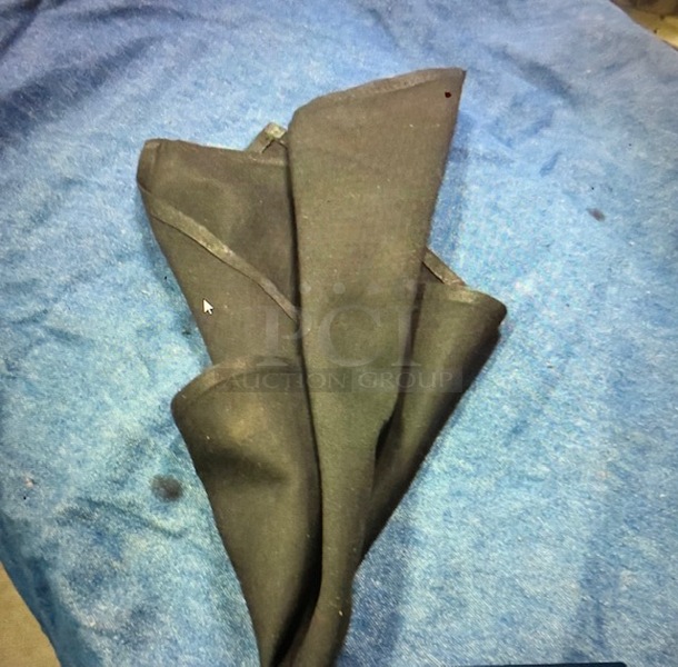 One lot Of Black Cloth Napkins. - Image 1 of 2