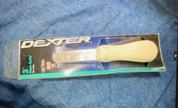 NEW Dexter 3 Inch Sani Safe Clam Knife.  6XBID