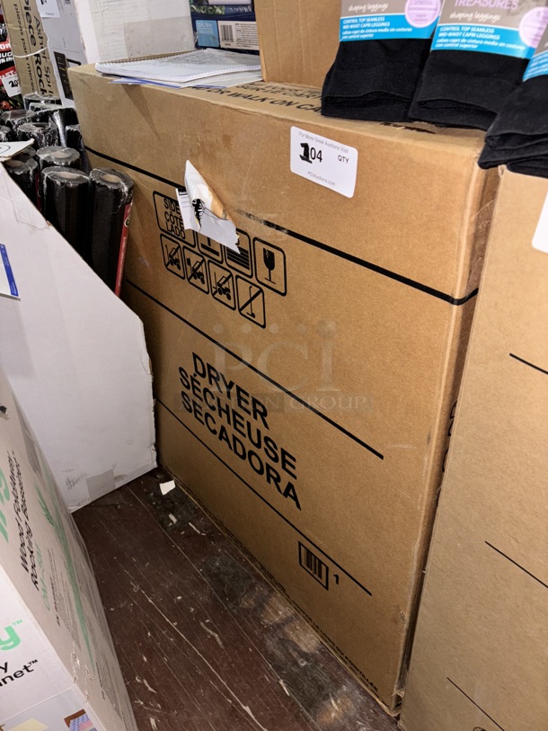 BRAND NEW!! Electrolux ELFE7537AW  27" 8.0 cu. ft. Front Load Electric Dryer - Color may be different than pictured.  - Image 3 of 3